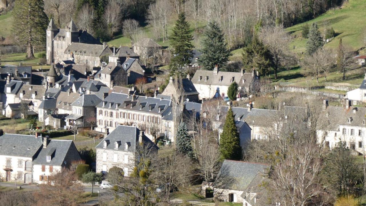 Auberge de l'Aspre Fontanges Exterior foto
